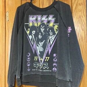 Recycled Karma Kiss sweatshirt